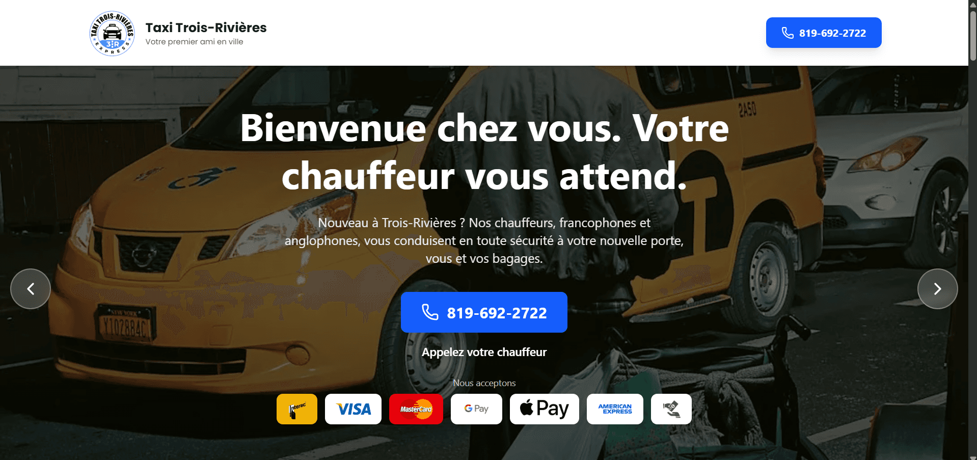 Taxi Trois-Rivières